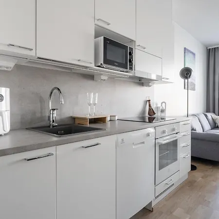 Modern 1br With Sauna & Balcony Apartment Tampere